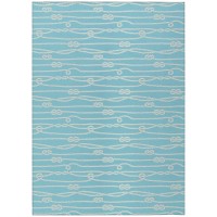 IndoorOutdoor Harpswell AHP37 Shoreline Washable 3 x 5 Rug