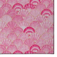 Indoor/Outdoor Surfside Asr32 Pink Washable 8' X 10' Rug