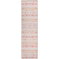 IndoorOutdoor Surfside ASR46 Peach Washable 23 x 76 Runner Rug