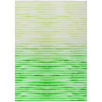 IndoorOutdoor Surfside ASR38 Green Washable 5 x 76 Rug