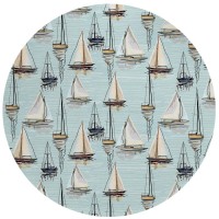 Indoor/Outdoor Harpswell Ahp38 Shoreline Washable 8' X 8' Round Rug