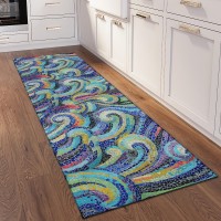 Indoor/Outdoor Surfside Asr44 Ocean Washable 2'3