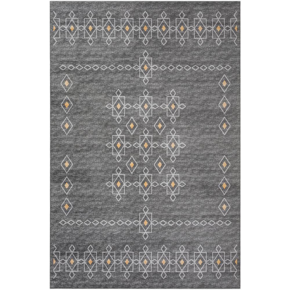 IndoorOutdoor Sedona SN3 Charcoal Washable 5 x 76 Rug