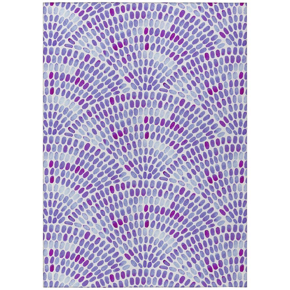 IndoorOutdoor Seabreeze SZ7 Lavender Washable 9 x 12 Rug