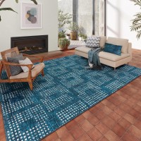 Delano DA1 Navy 10 x 14 Rug