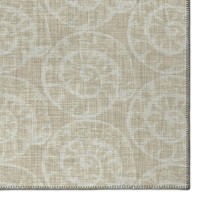 IndoorOutdoor Seabreeze SZ11 Taupe Washable 8 x 8 Round Rug