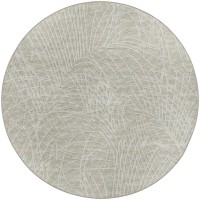 Winslow WL2 Taupe 4 x 4 Round Rug