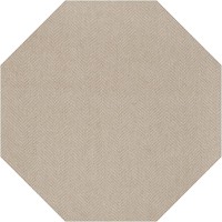 Monaco Sisal MC200 Linen 6 x 6 Octagon Rug