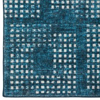 Delano DA1 Navy 26 x 12 Runner Rug