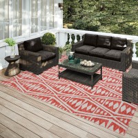 IndoorOutdoor Sedona SN6 Clay Washable 8 x 10 Rug