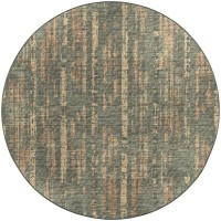 Winslow WL6 Olive 8 x 8 Round Rug