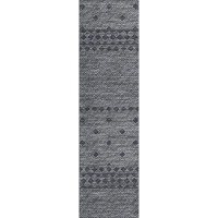 IndoorOutdoor Sedona SN1 Midnight Washable 23 x 76 Runner Rug