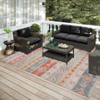 IndoorOutdoor Sedona SN12 Canyon Washable 5 x 76 Rug