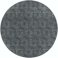 Delano DA1 Midnight 6 x 6 Round Rug