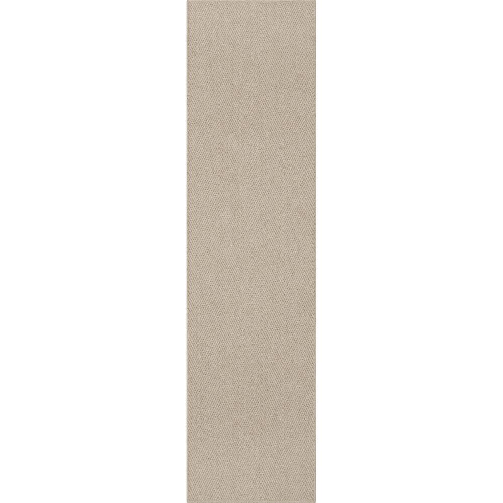 Monaco Sisal MC200 Linen 26 x 12 Runner Rug