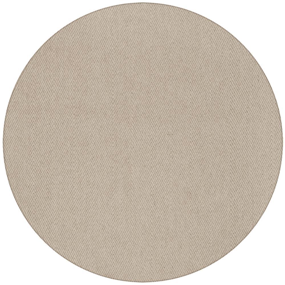 Monaco Sisal MC200 Linen 6 x 6 Round Rug