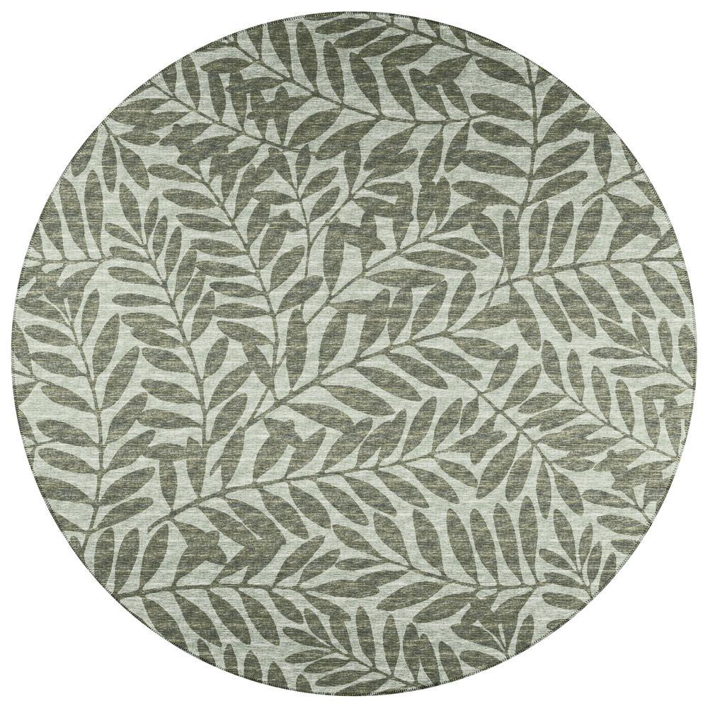 IndoorOutdoor Sedona SN5 Fernway Washable 8 x 8 Round Rug