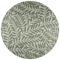 IndoorOutdoor Sedona SN5 Fernway Washable 8 x 8 Round Rug