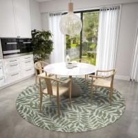 IndoorOutdoor Sedona SN5 Fernway Washable 8 x 8 Round Rug