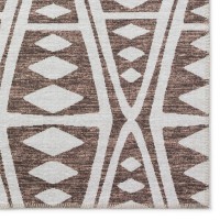 IndoorOutdoor Sedona SN6 Coffee Washable 23 x 76 Runner Rug