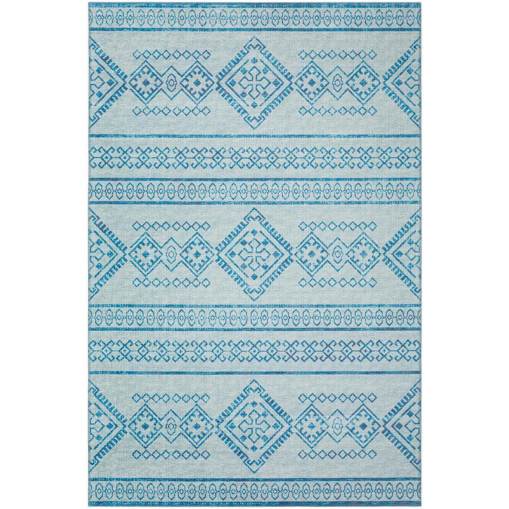 IndoorOutdoor Sedona SN14 Sky Washable 8 x 10 Rug