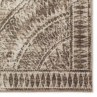 IndoorOutdoor Sedona SN7 Taupe Washable 9 x 12 Rug