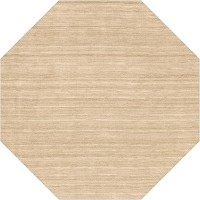 Rafia RF100 Linen 12 x 12 Octagon Rug