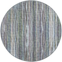 Amador AA1 Violet 8 x 8 Round Rug