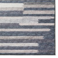 IndoorOutdoor Sedona SN8 Slate Washable 8 x 10 Rug