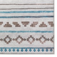 IndoorOutdoor Sedona SN10 Tin Washable 23 x 76 Runner Rug