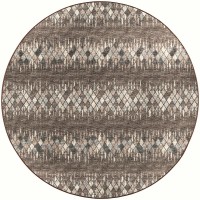 Winslow WL5 Driftwood 8 x 8 Round Rug