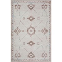 IndoorOutdoor Sedona SN16 Parchment Washable 9 x 12 Rug