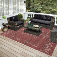 IndoorOutdoor Sedona SN3 Paprika Washable 5 x 76 Rug