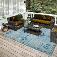 IndoorOutdoor Sedona SN16 Riverview Washable 3 x 5 Rug