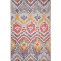 IndoorOutdoor Sedona SN2 Passion Washable 8 x 10 Rug