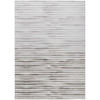 IndoorOutdoor Seabreeze SZ8 Pewter Washable 8 x 10 Rug