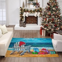 IndoorOutdoor Wonderland WN9 Ocean Washable 5 x 76 Rug