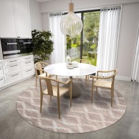 IndoorOutdoor Sedona SN9 Taupe Washable 8 x 8 Round Rug