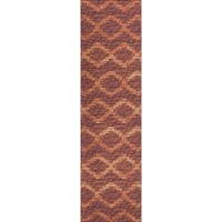 IndoorOutdoor Sedona SN9 Spice Washable 23 x 76 Runner Rug