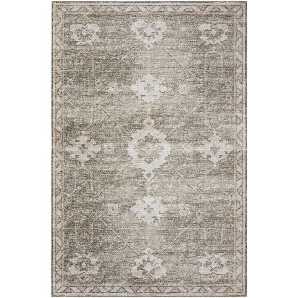 IndoorOutdoor Sedona SN16 Khaki Washable 10 x 14 Rug