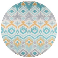 IndoorOutdoor Sedona SN2 Spa Washable 10 x 10 Round Rug