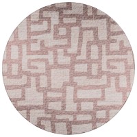 IndoorOutdoor Sedona SN4 Taupe Washable 10 x 10 Round Rug