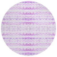 IndoorOutdoor Seabreeze SZ16 Violet Washable 8 x 8 Round Rug