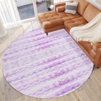 IndoorOutdoor Seabreeze SZ16 Violet Washable 8 x 8 Round Rug