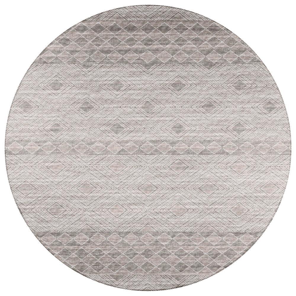 IndoorOutdoor Sedona SN1 Sage Washable 6 x 6 Round Rug