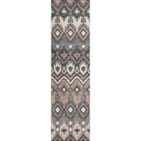 IndoorOutdoor Sedona SN2 Bison Washable 23 x 76 Runner Rug