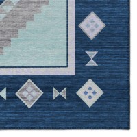 IndoorOutdoor Phoenix PH2 Denim Washable 3 x 5 Rug