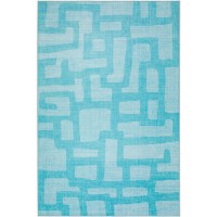 IndoorOutdoor Sedona SN4 Robins Egg Washable 10 x 14 Rug