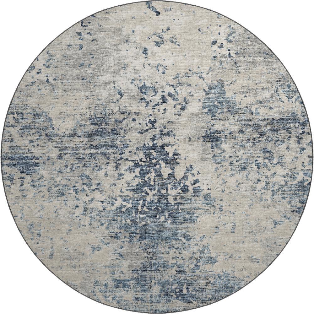 Camberly CM5 Ink 8 x 8 Round Rug