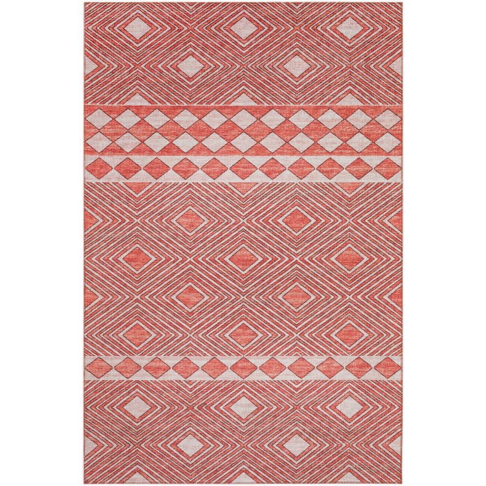 IndoorOutdoor Sedona SN1 Paprika Washable 3 x 5 Rug